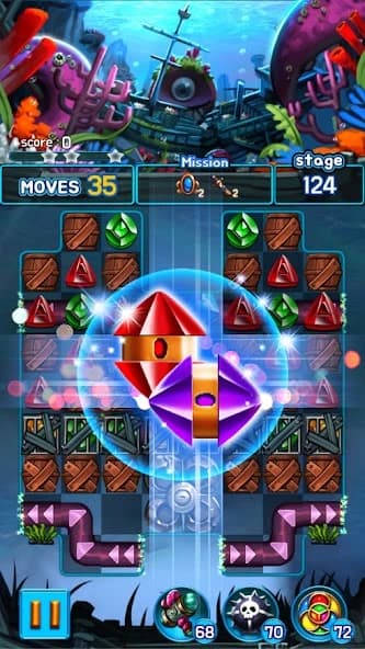 Jewel Kraken: Match 3 Jewel Blast screenshot 5