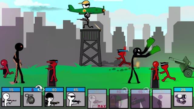 Stickman Army: World War Legacy Fight screenshot 4