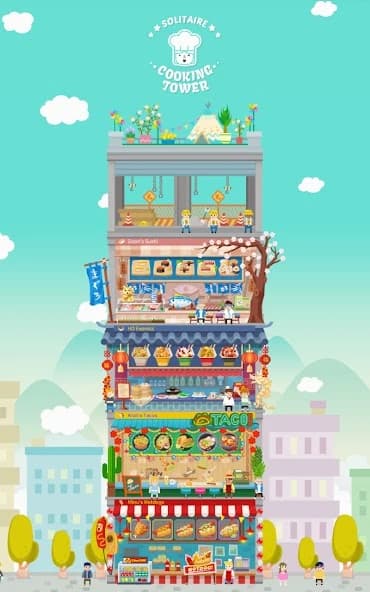 Solitaire : Cooking Tower screenshot 5