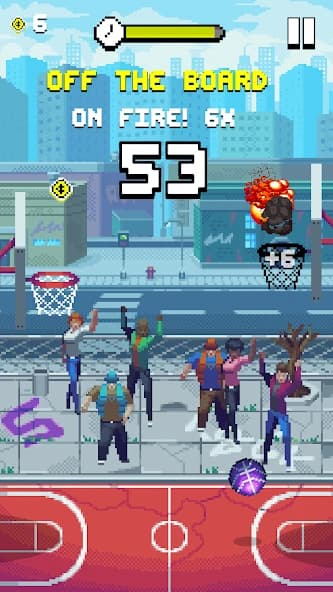 Bouncy Hoops screenshot 1