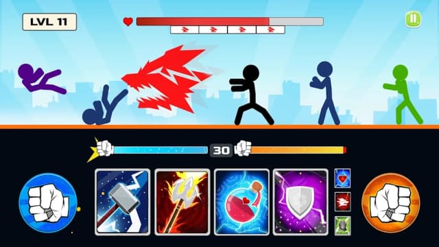 Stickman Fighter: Mega Brawl screenshot 4