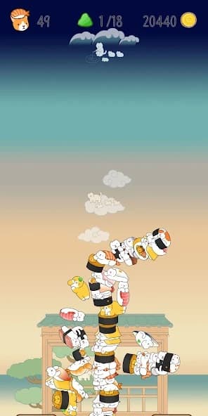 Neko Sushi - Stack Game screenshot 5