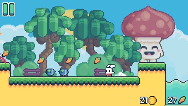 Yeah Bunny 2 - pixel retro arcade platformer screenshot 2