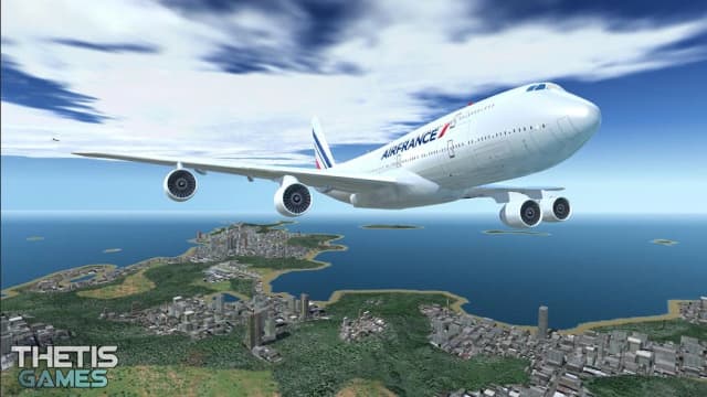 Flight Simulator 2017 FlyWings HD screenshot 1