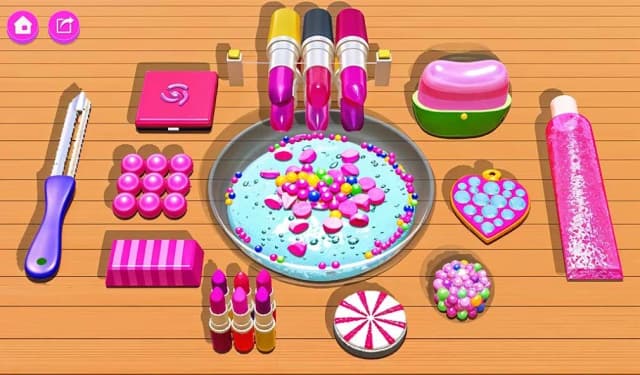 DIY Makeup Slime Maker! Super Slime Simulations screenshot 2