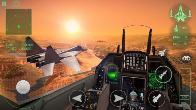Fighter Jet Combat : Warzone APK screenshot 3