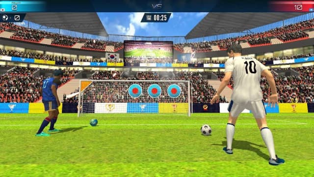 Football Championship-Free kick Soccer screenshot 3