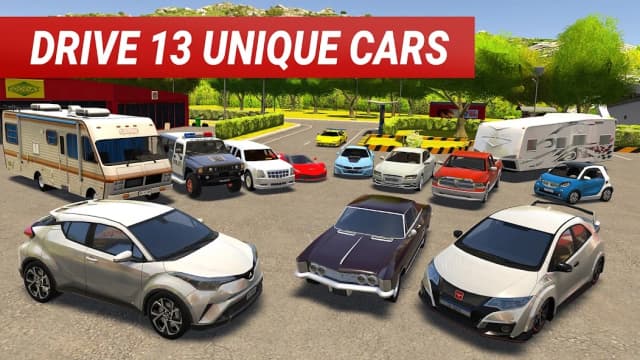 Roundabout 2: A Real City Driving Parking Sim screenshot 5
