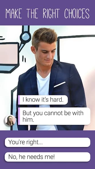 Hey Love Tim: High School Texting Story screenshot 1