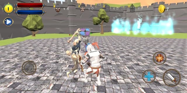 Castle Defense Knight Fight screenshot 2