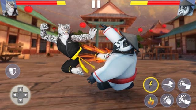 Kung Fu Animal Fighting Games: Wild Karate Fighter screenshot 2