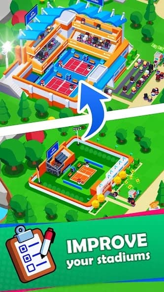 Sports City Tycoon - Idle Sports Games Simulator screenshot 3