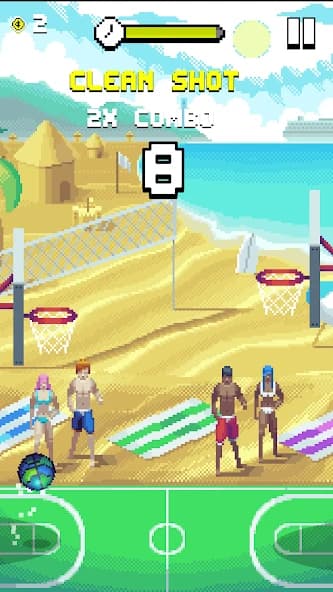 Bouncy Hoops screenshot 2