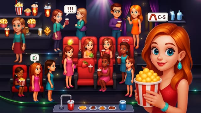 Hollywood Films Movie Theatre Tycoon Game screenshot 5