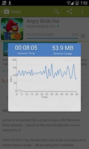Internet Speed Meter APK screenshot 1