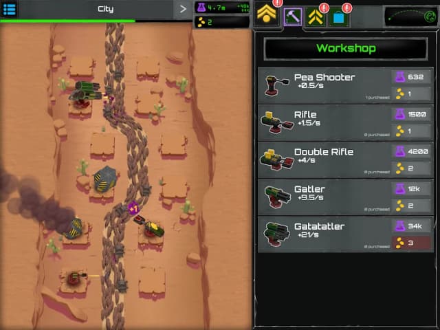 Turret Fusion Idle Clicker screenshot 4