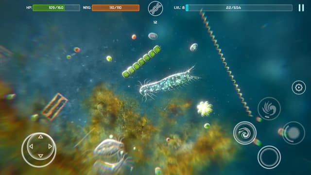 Bionix - Spore & Bacteria Evolution Simulator 3D screenshot 3