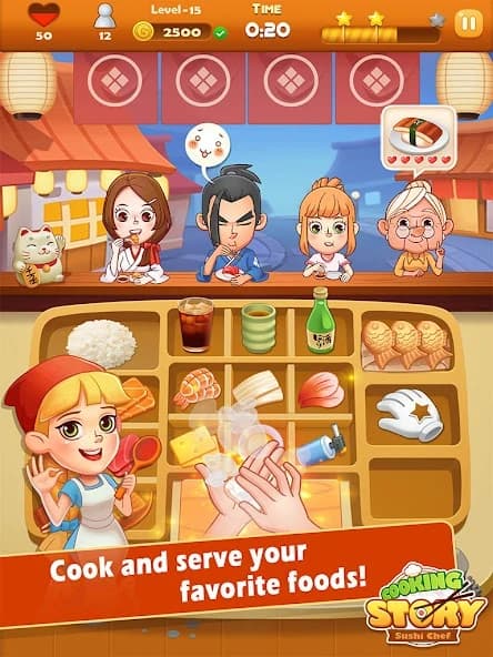 Sushi Master - Cooking story screenshot 5