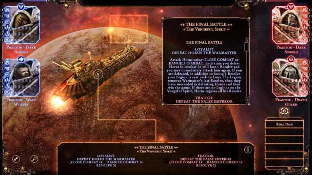 Talisman: The Horus Heresy screenshot 2