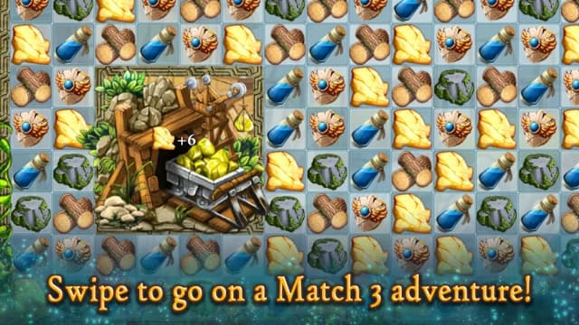 Runefall - Medieval Match 3 Adventure Quest screenshot 1