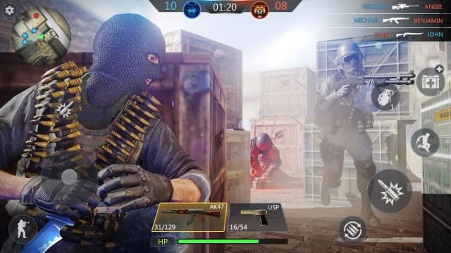 FPS Online Strike (MOD, Unlimited Money) 1.3.81 screenshot 4