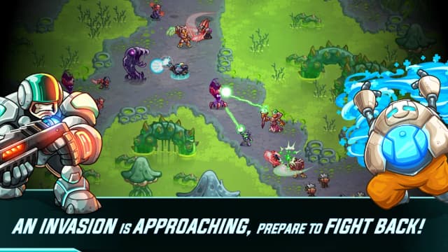 Iron Marines Invasion RTS Game screenshot 1