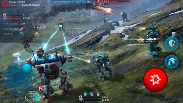 Robot Warfare: Mech battle screenshot 4