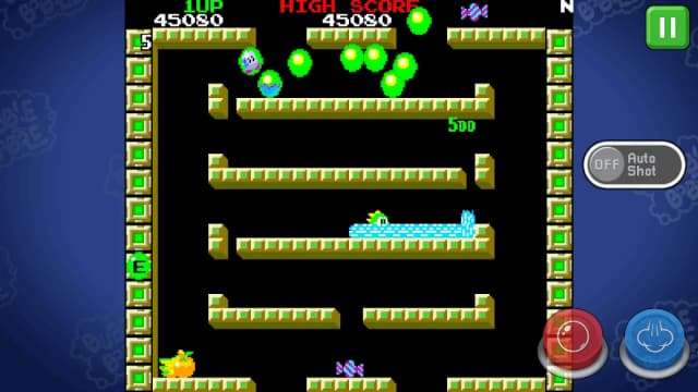 BUBBLE BOBBLE classic screenshot 1