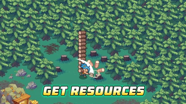 Guardian War: RPG Pixel Games APK screenshot 2