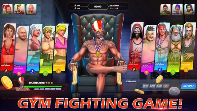 GYM Fighting Games: Bodybuilder Trainer Fight PRO screenshot 1