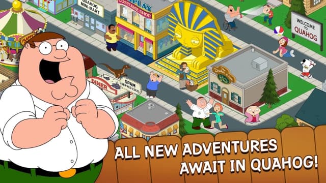 Family Guy The Quest for Stuff (MOD, Free Shopping) 1.83.1 screenshot 1