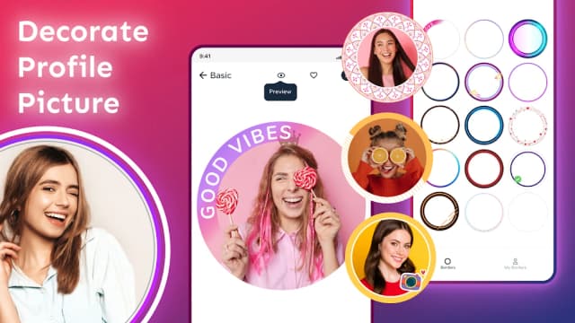 Profile Picture Border Frame – Propic APK screenshot 2