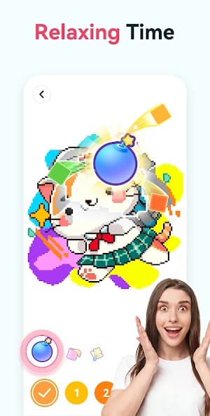 No.Pix - Color by Number, Pixel Art Coloring Book screenshot 5