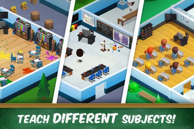 Idle High School Tycoon - Management Game screenshot 3