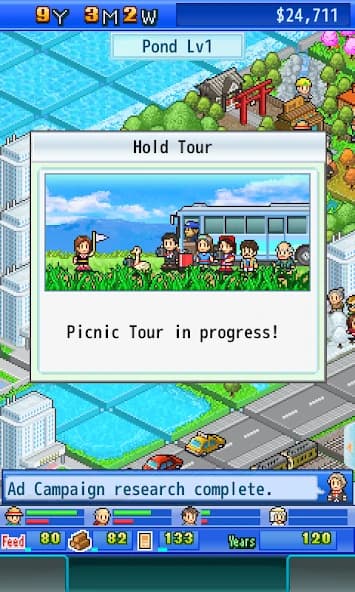 Fish Pond Park (MOD, money/point/food) 1.1.0 screenshot 3