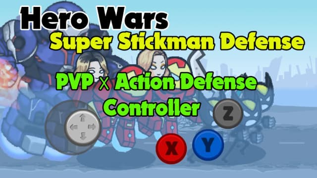 HERO WARS: Super Stickman Defense screenshot 1
