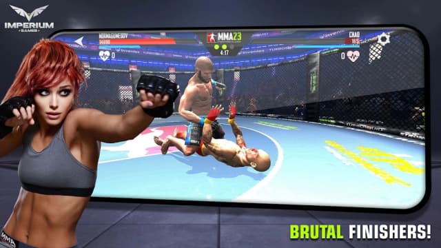 MMA Fighting Clash 23 APK screenshot 2