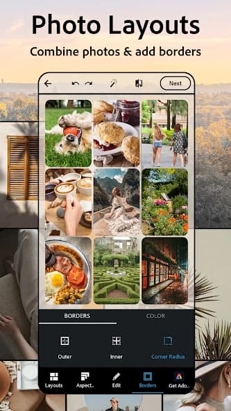Adobe Photoshop Express screenshot 2