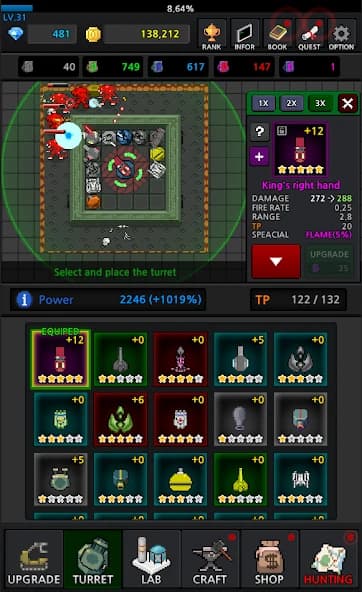Grow Turret - Idle Clicker Defense screenshot 3