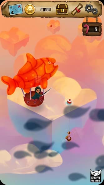Rule with an Iron Fish: A Pirate Fishing RPG screenshot 1