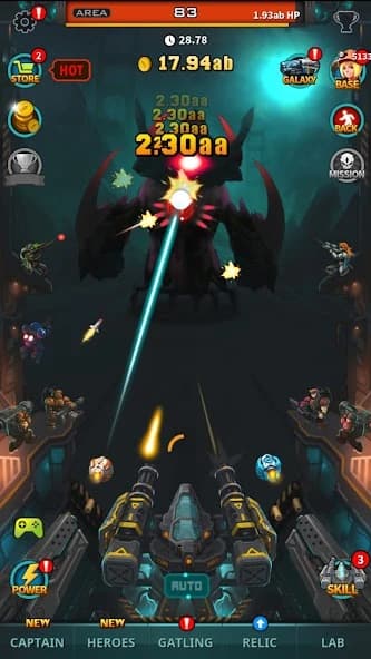 XTeam - SF Clicker RPG screenshot 5