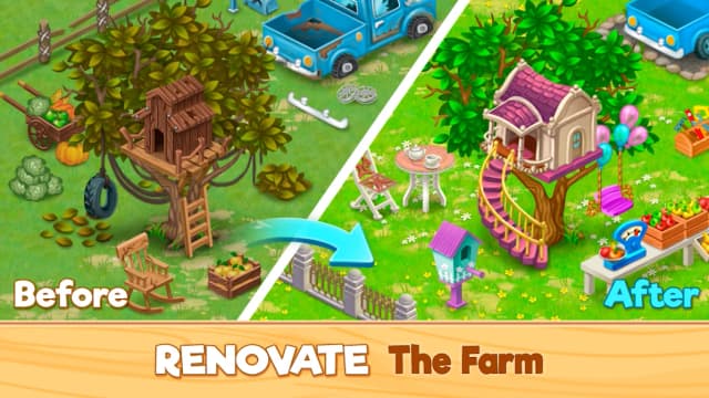 Granny’s Farm: Free Match 3 Game screenshot 1