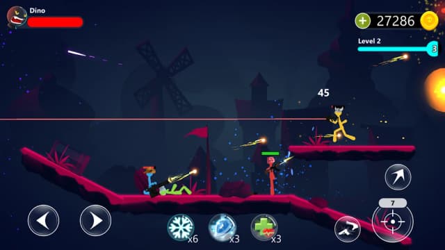 Stickman Fighter Infinity - Super Action Heroes screenshot 1