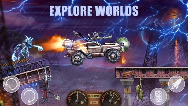 Zombie Hill Racing - Earn To Climb: Apocalypse screenshot 4