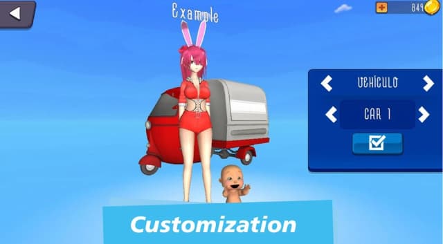 Waifu Simulator APK screenshot 3