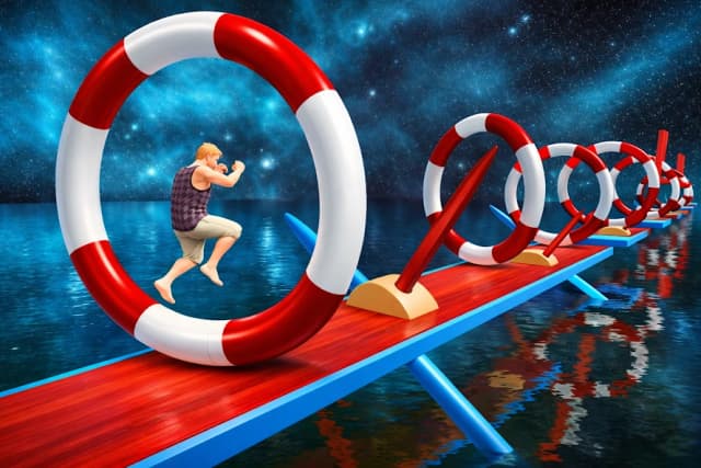 Stuntman Water Run screenshot 1