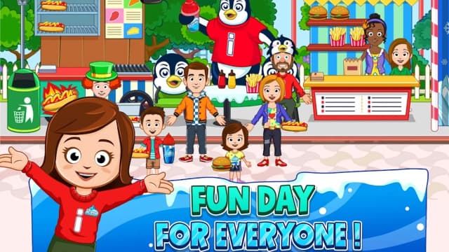 My Town : ICEME Amusement Park Free screenshot 4