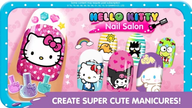 Hello Kitty Nail Salon screenshot 1