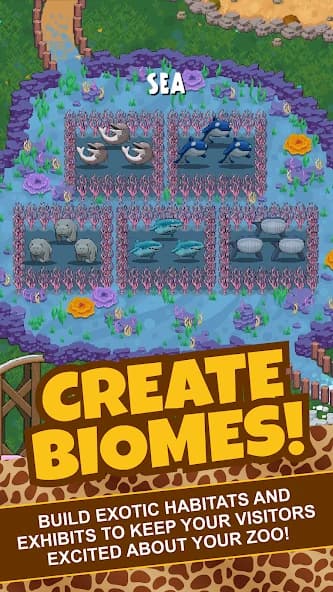 Idle Zoo Tycoon: Tap, Build & Upgrade a Custom Zoo screenshot 5