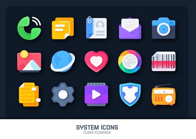 Flora: Material Icon Pack APK screenshot 5